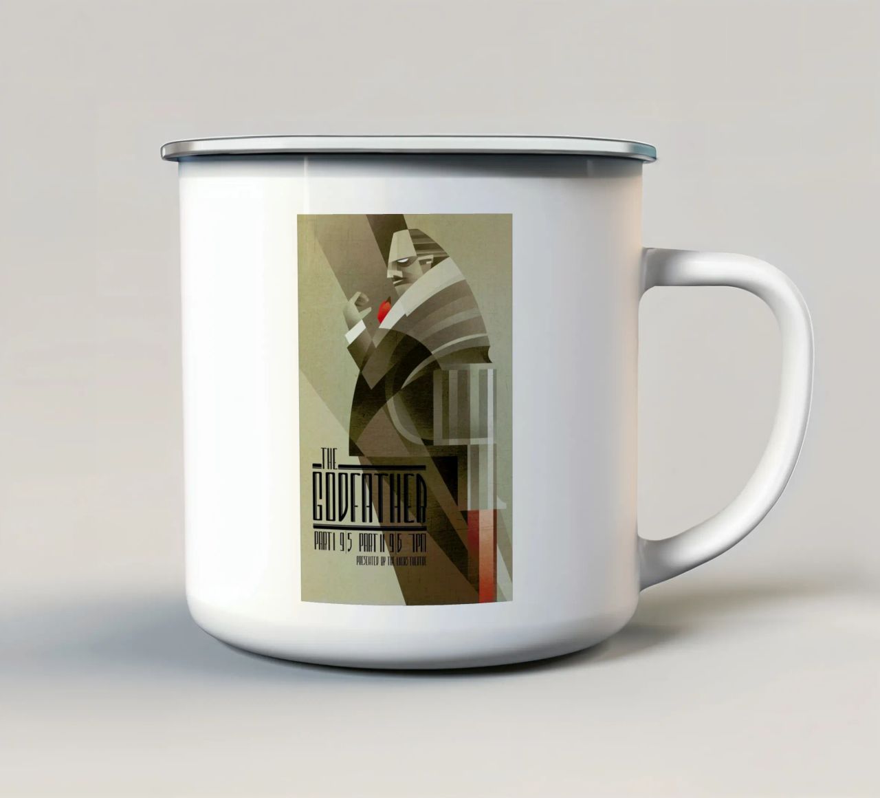 The Godfather tazza in smalto da Sean Loose