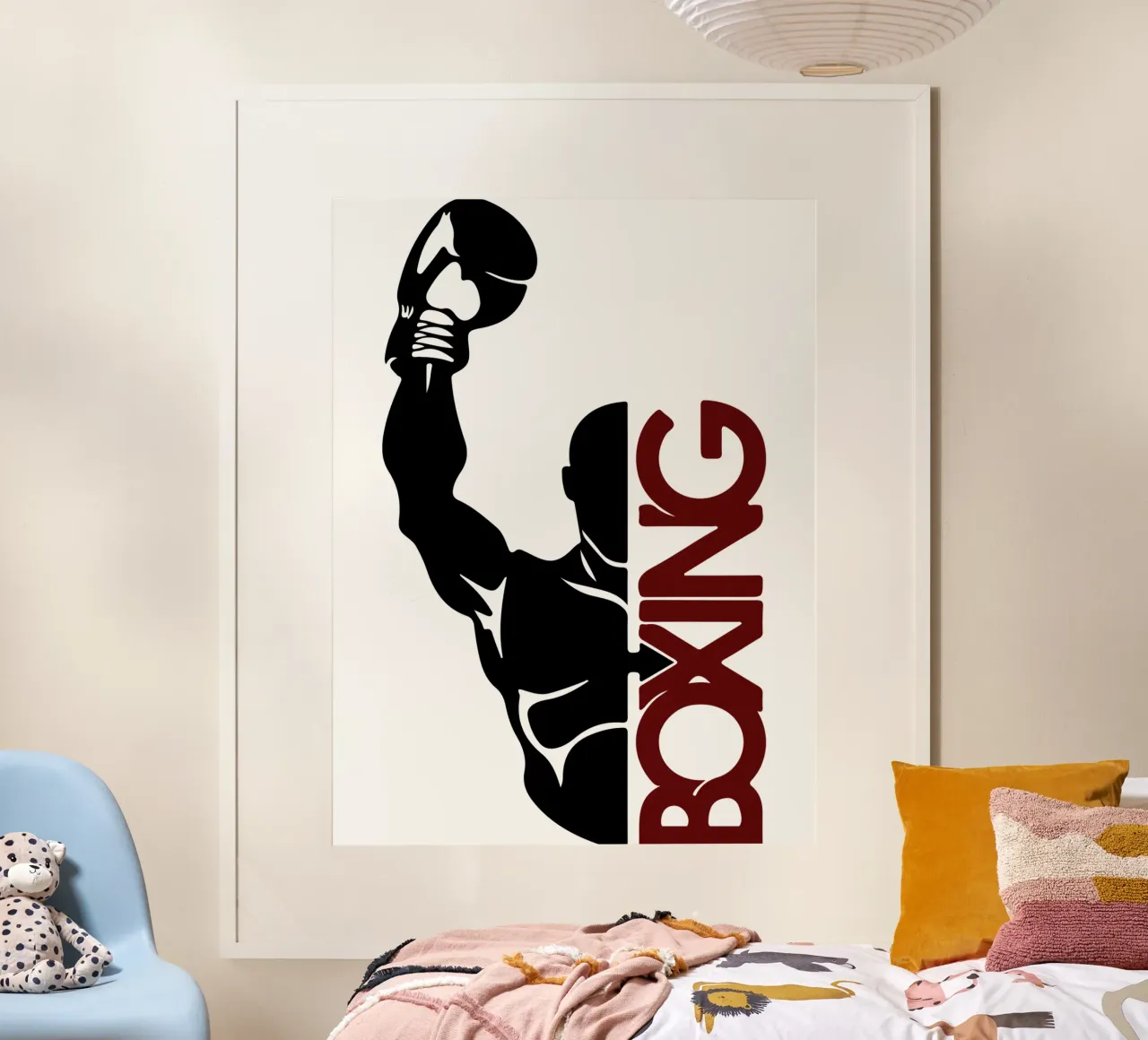 silhouette della boxe carta hahnemühle da ririedis