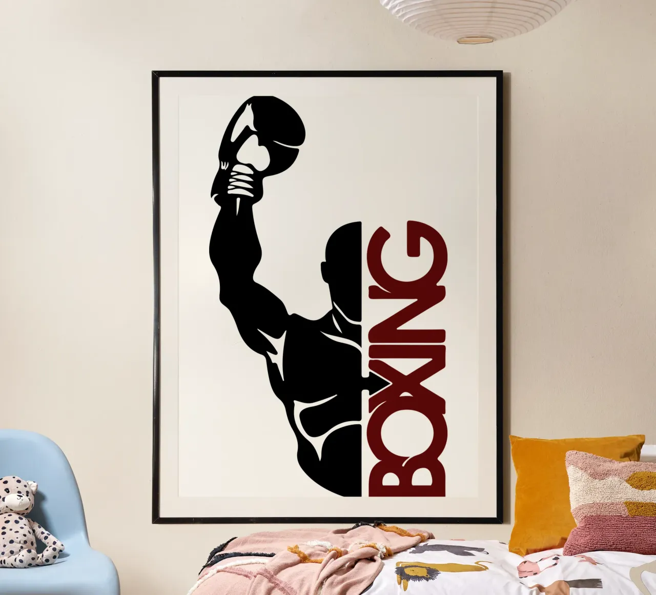 silhouette della boxe carta hahnemühle da ririedis