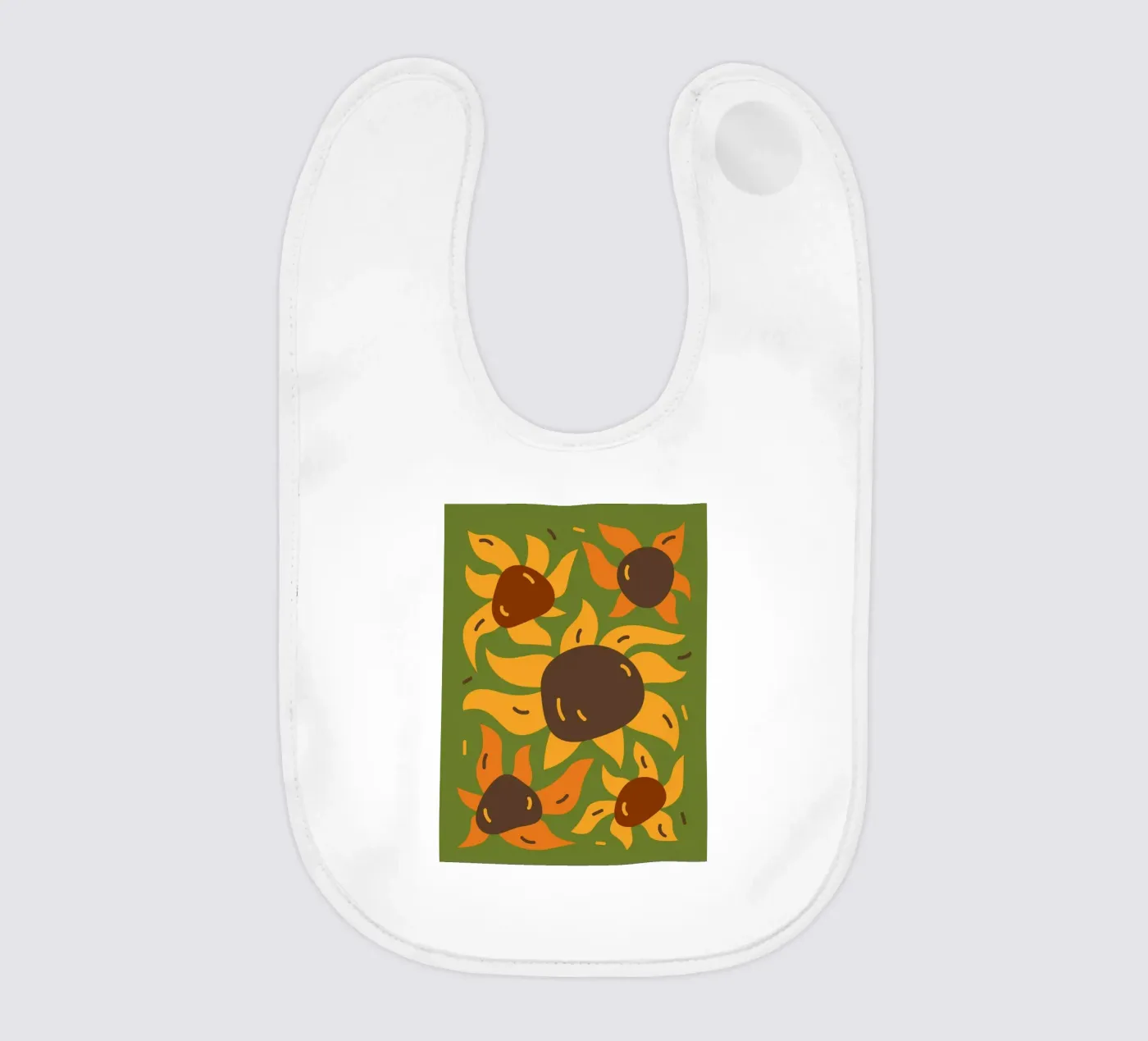 Five Sunflower-like bavaglino da LisaArtes