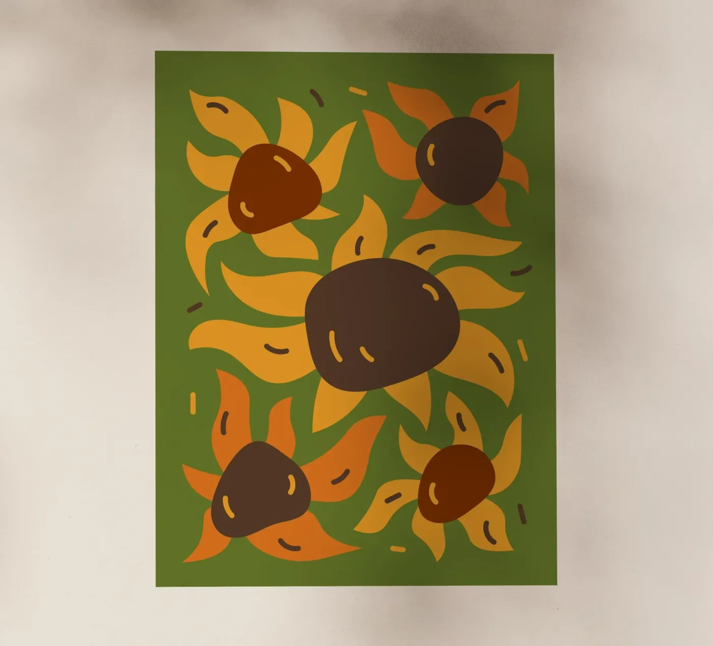 Five Sunflower-like pellicola backlit da LisaArtes