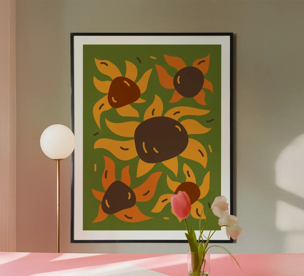 Five Sunflower-like poster da LisaArtes