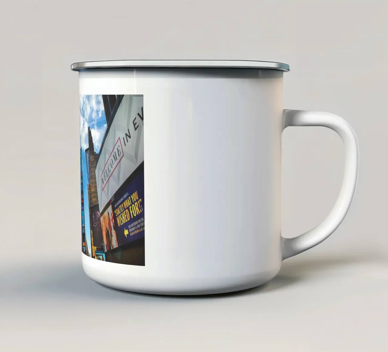 Times Square tazza in smalto da Dave Hare Photography