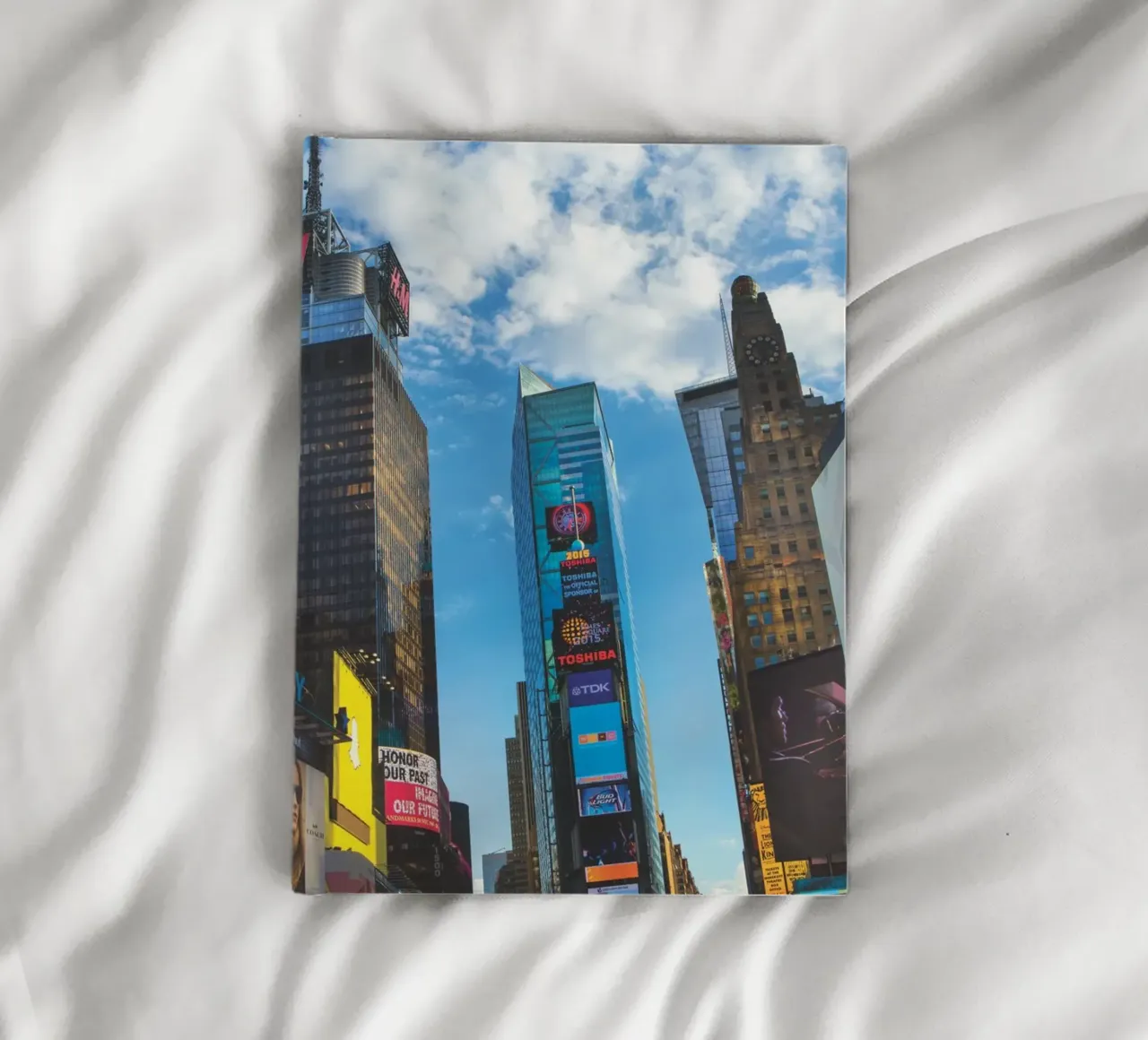 Times Square notebook by Dave Hare Photography