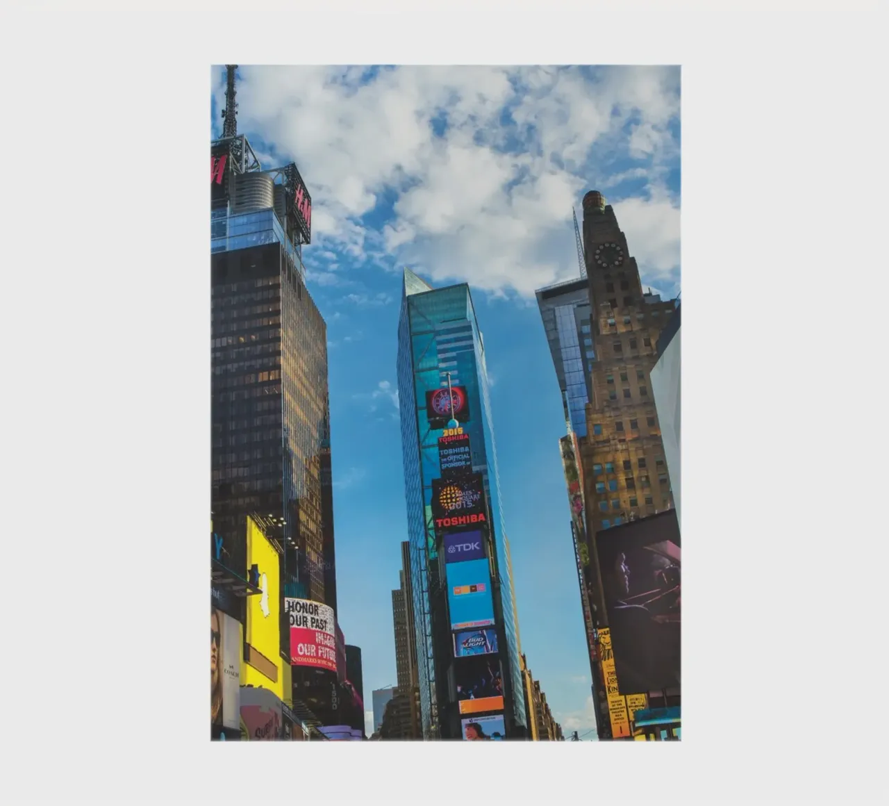 Times Square notebook by Dave Hare Photography