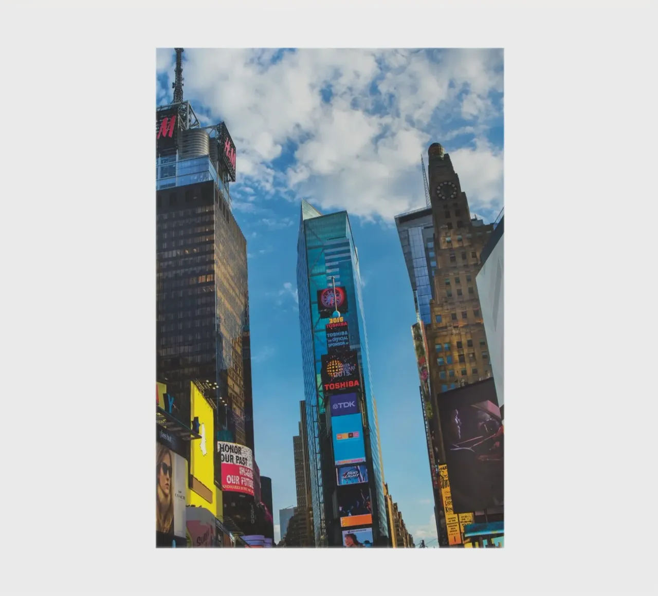 Times Square notebook by Dave Hare Photography