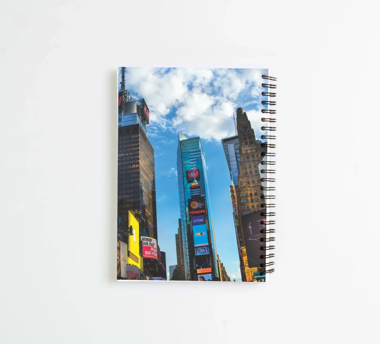 Times Square spiral notebook by Dave Hare Photography