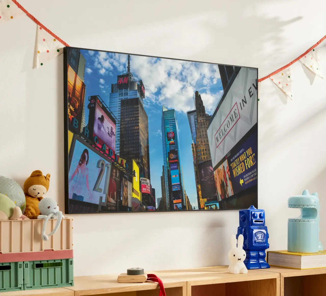 Times Square alluminio dibond da Dave Hare Photography