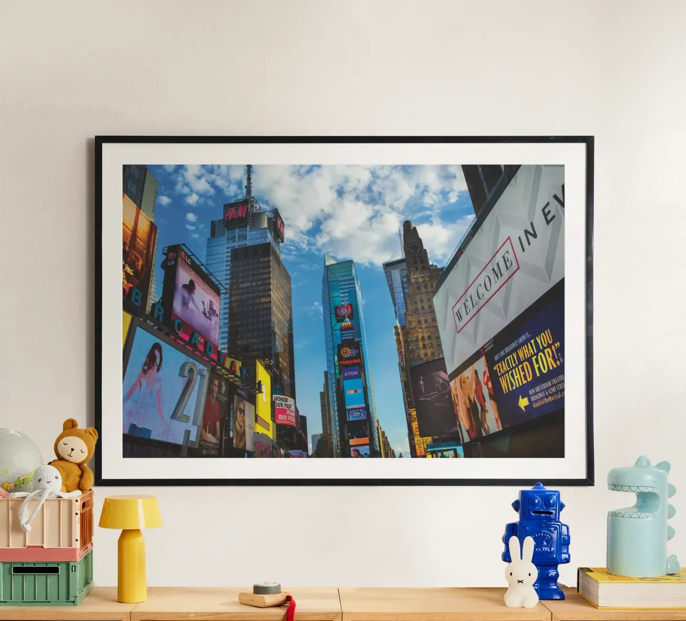 Times Square poster by Dave Hare Photography