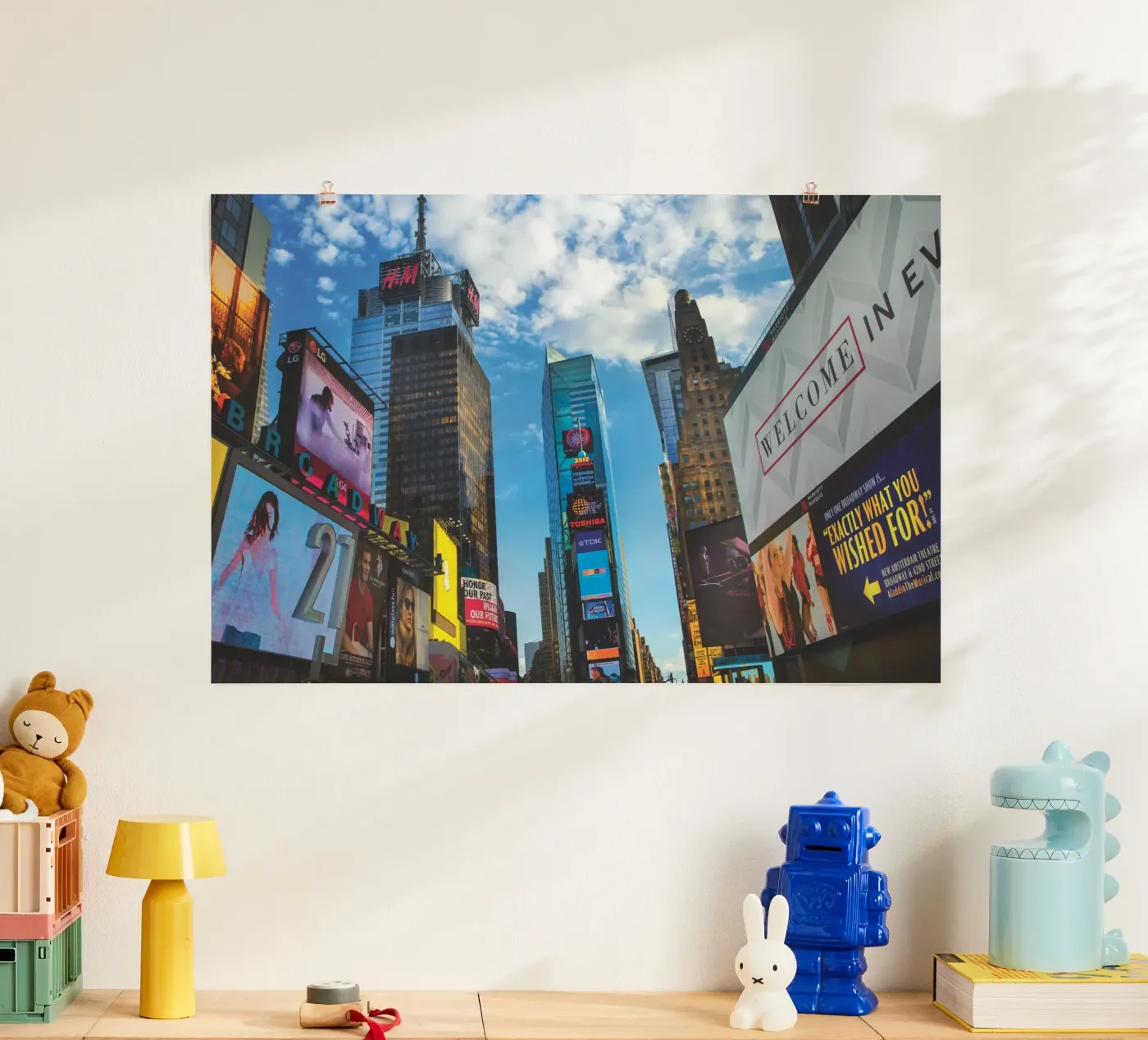 Times Square poster by Dave Hare Photography