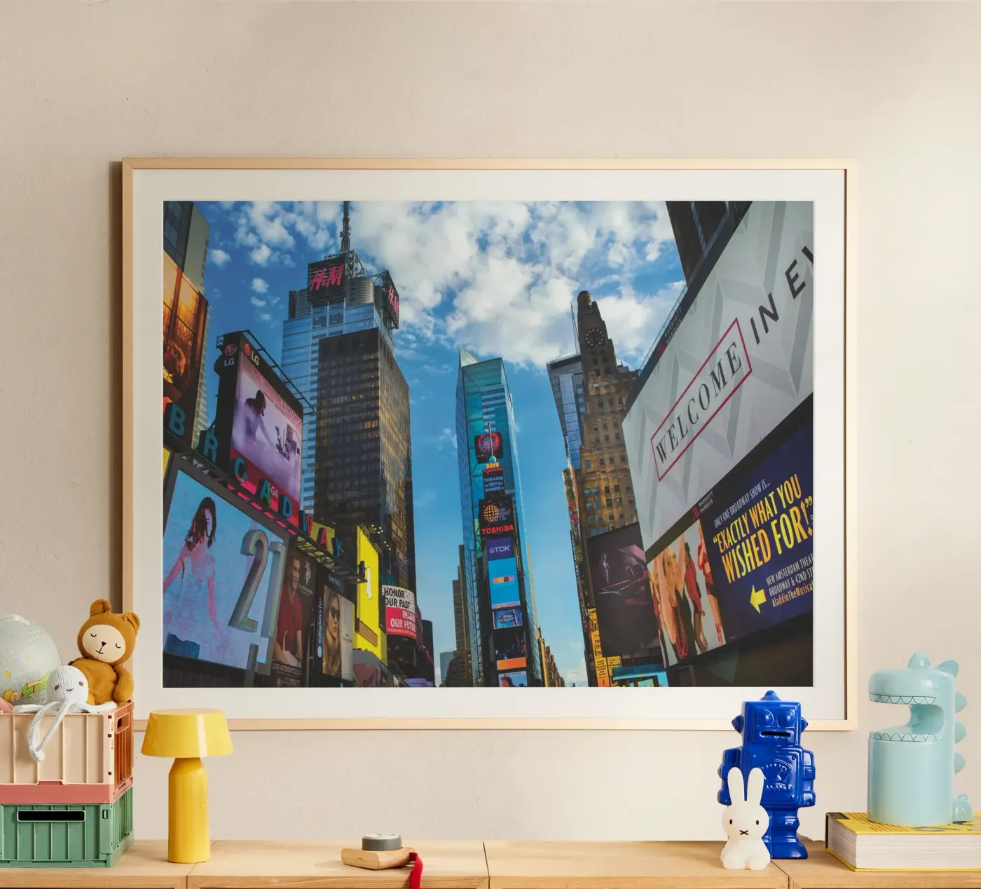 Times Square poster by Dave Hare Photography