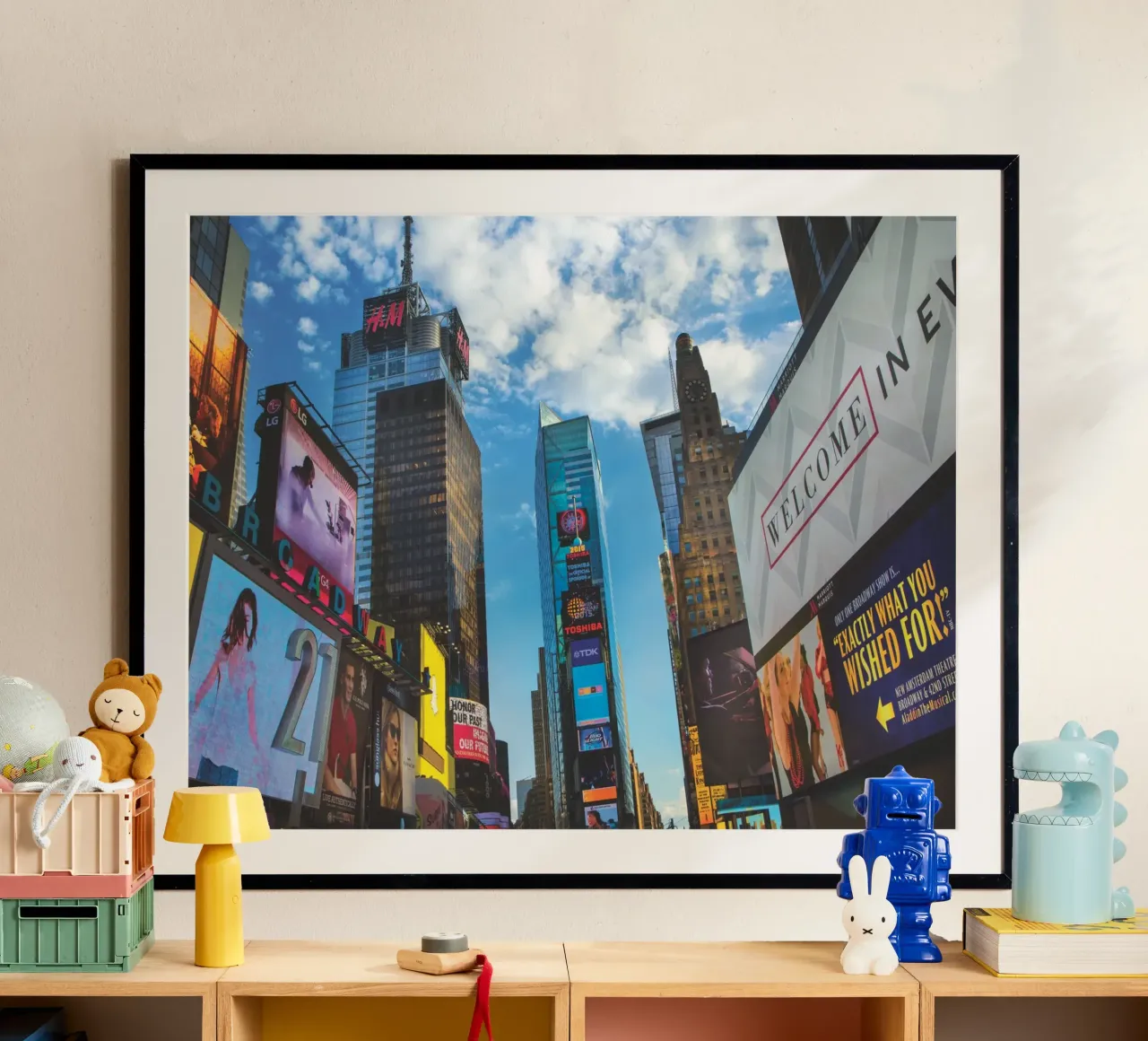 Times Square carta hahnemühle da Dave Hare Photography