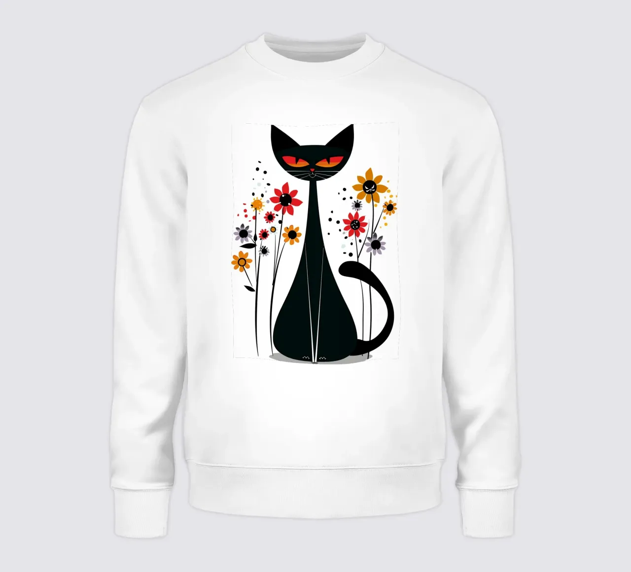 Sleek black cat felpa da LisaArtes
