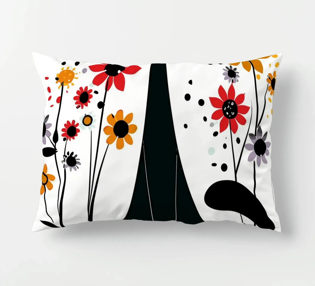Sleek black cat cuscino da LisaArtes
