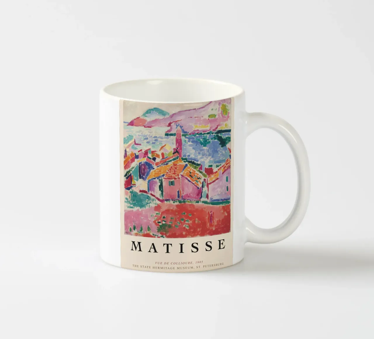 Living landscape - Fauvist style ceramic mug by Whole©