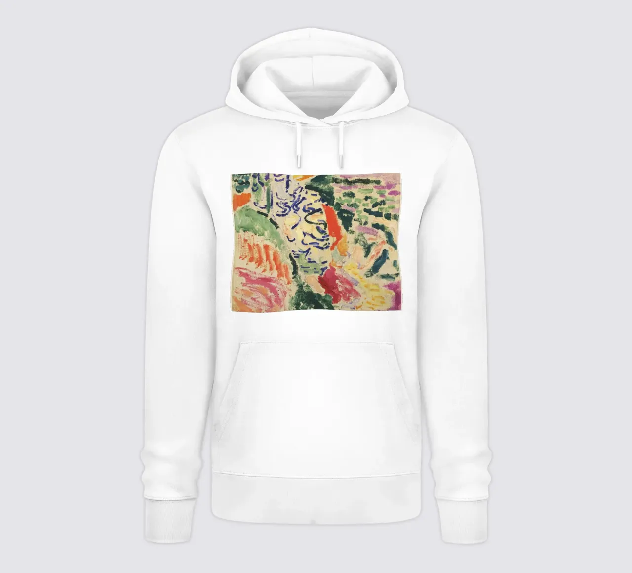 Gioco di colori in stile giapponese felpa con cappuccio da Whole©