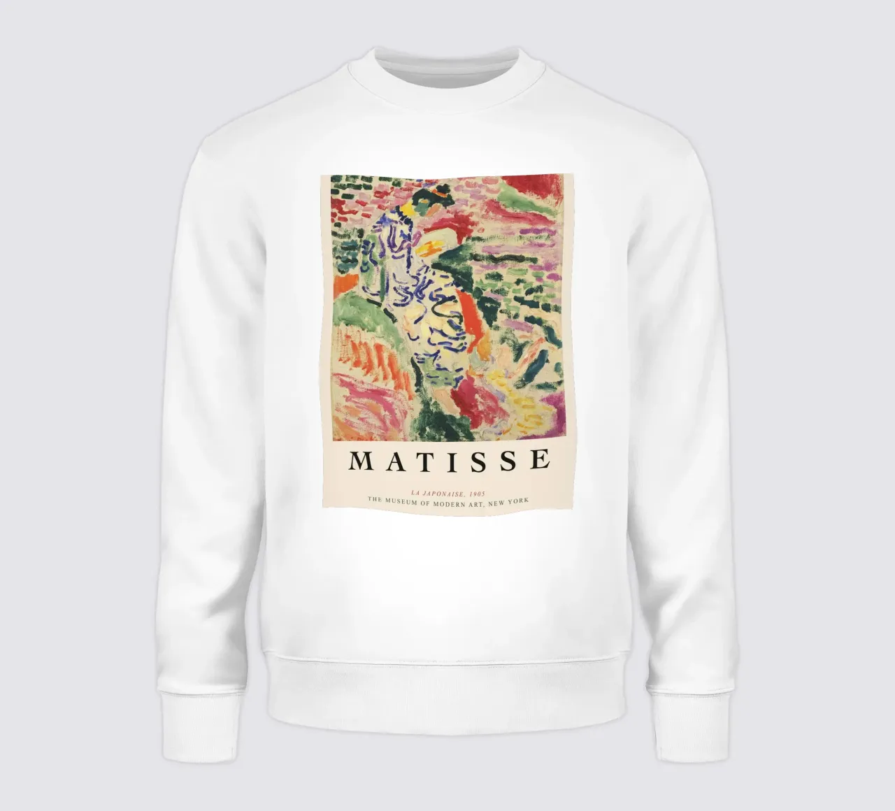 Jeux de couleurs dans le style japonais sweat de Whole©