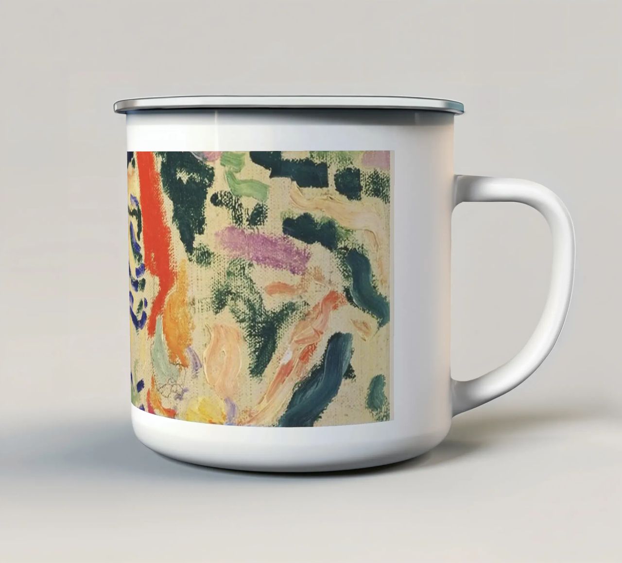 Gioco di colori in stile giapponese tazza in smalto da Whole©