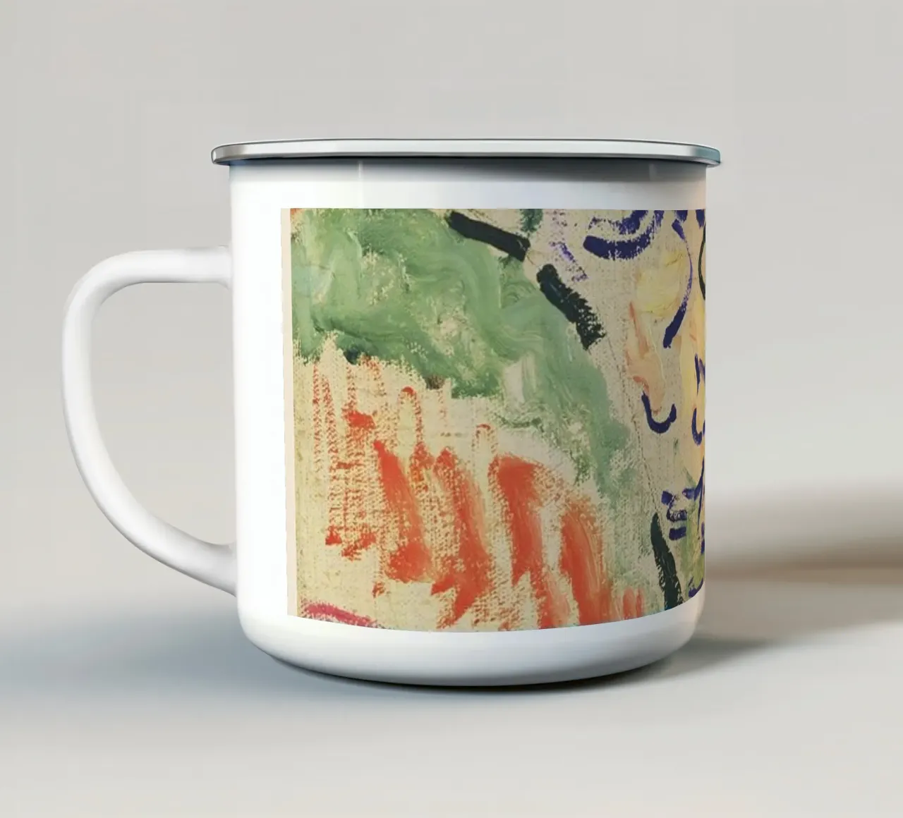 Gioco di colori in stile giapponese tazza in smalto da Whole©