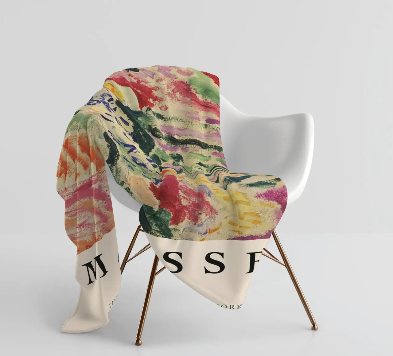 Gioco di colori in stile giapponese coperta in pile da Whole©