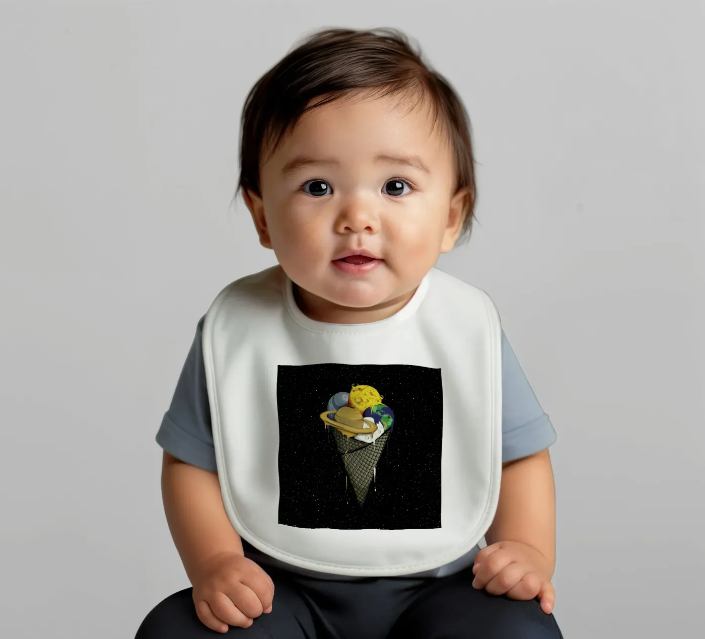 Galactic Ice baby slabbetje van Robert Richter