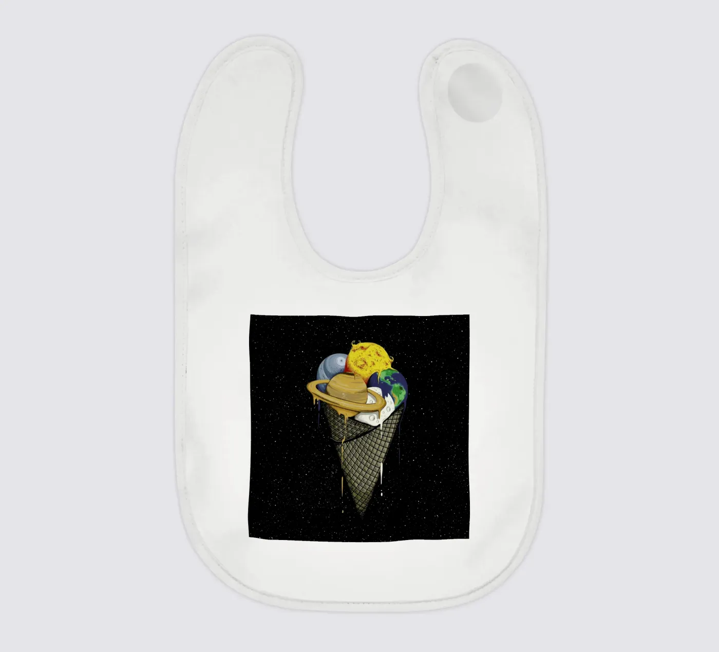 Galactic Ice baby slabbetje van Robert Richter