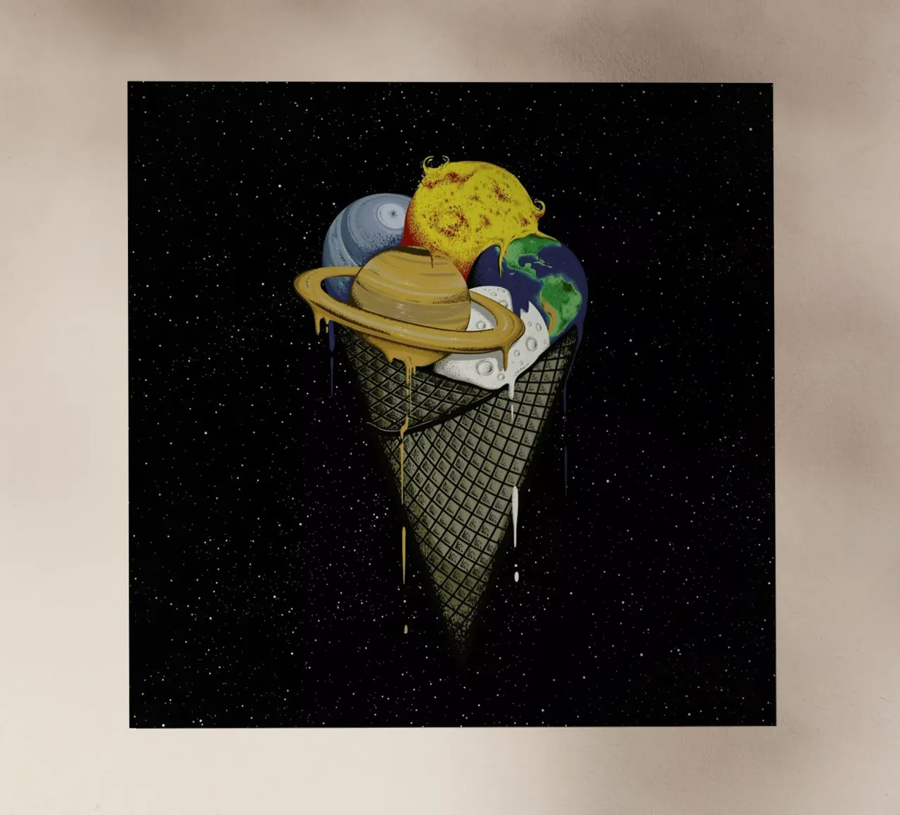 Galactic Ice pellicola backlit da Robert Richter