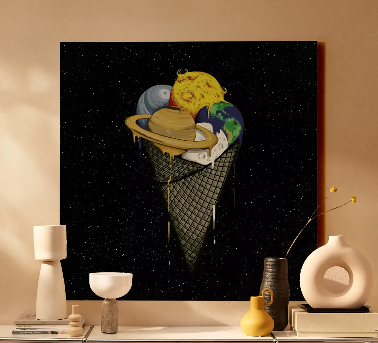 Galactic Ice tela da Robert Richter