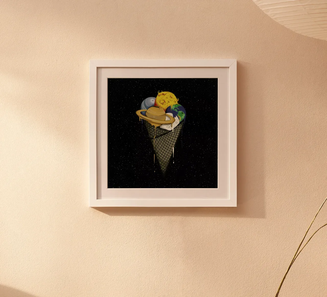 Galactic Ice poster da Robert Richter