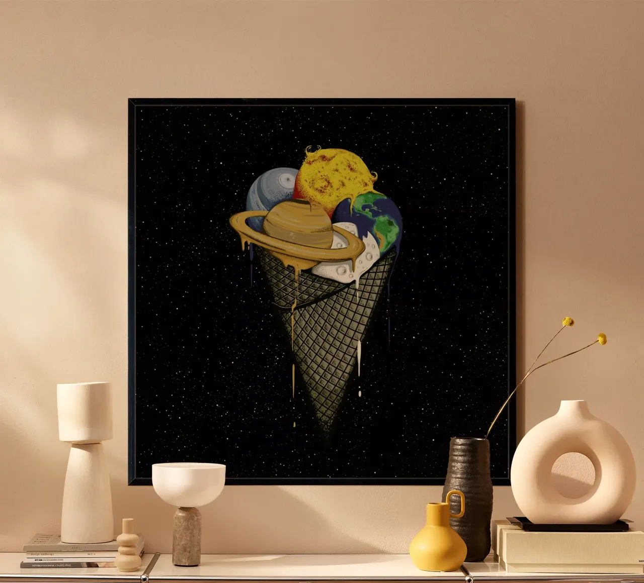 Galactic Ice poster da Robert Richter