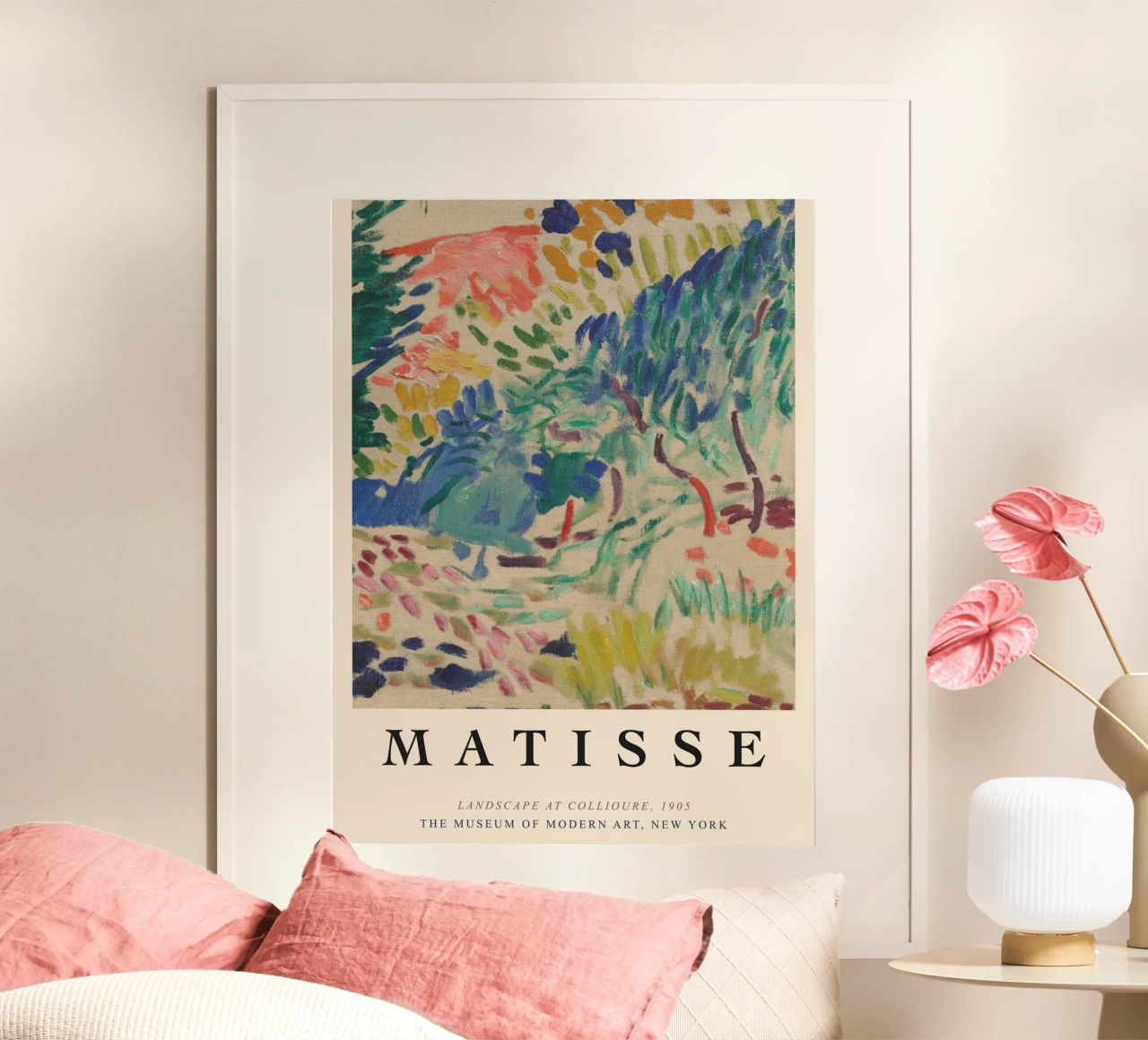Natur in Bewegung – Fauvistischer Stil Poster von Whole©