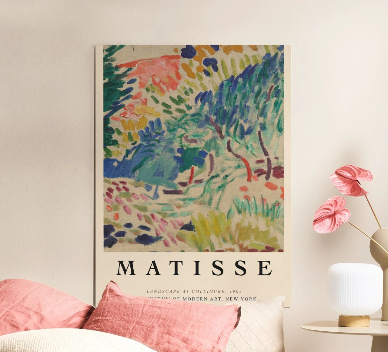 Natur in Bewegung – Fauvistischer Stil Poster von Whole©