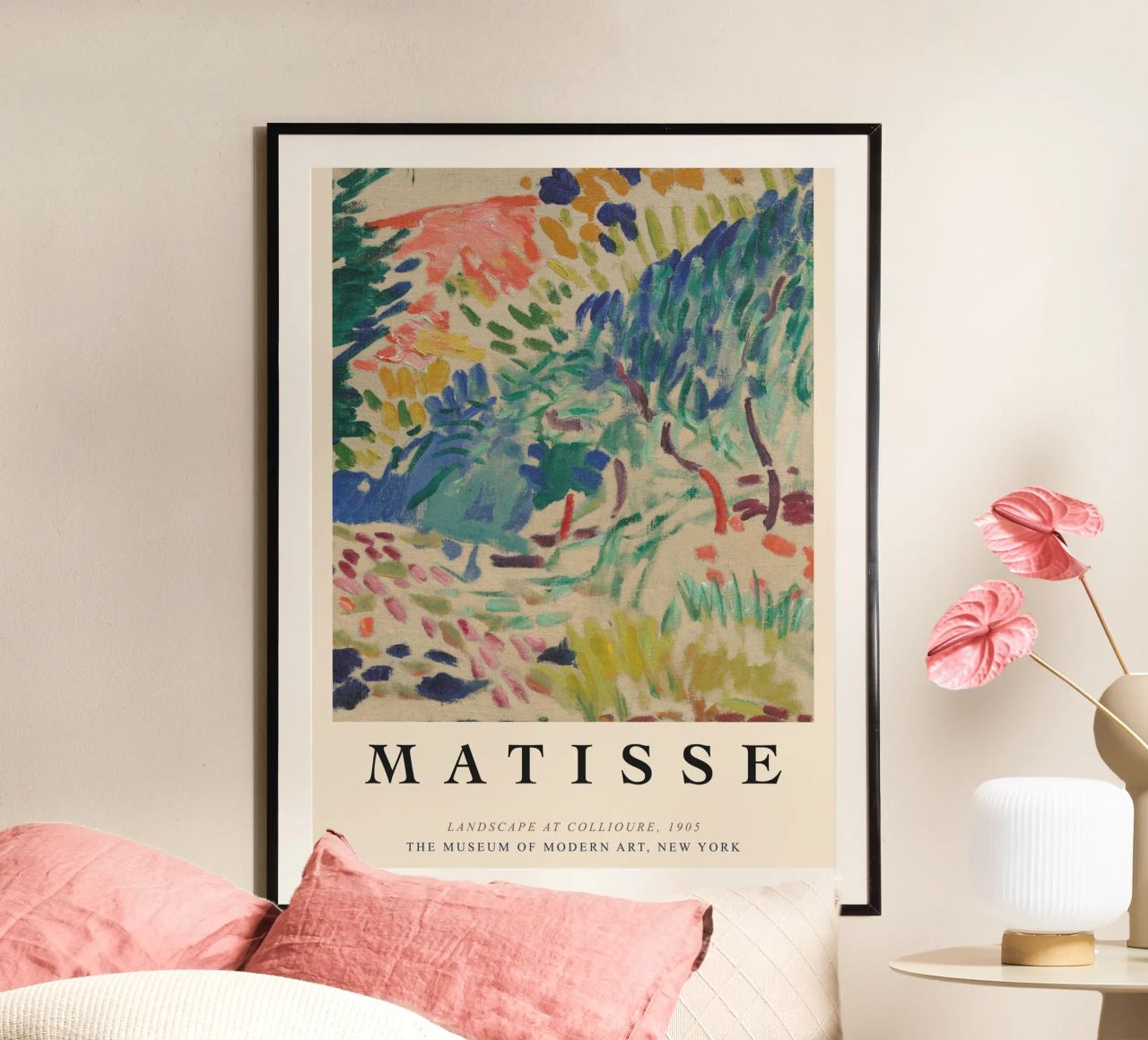 Natur in Bewegung – Fauvistischer Stil Poster von Whole©