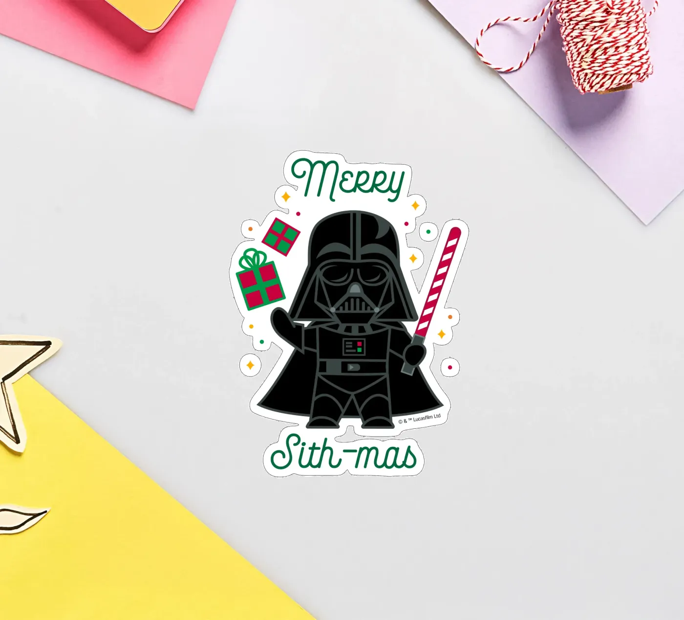 SITH MAS autocollant de Star Wars - Sticker Shop
