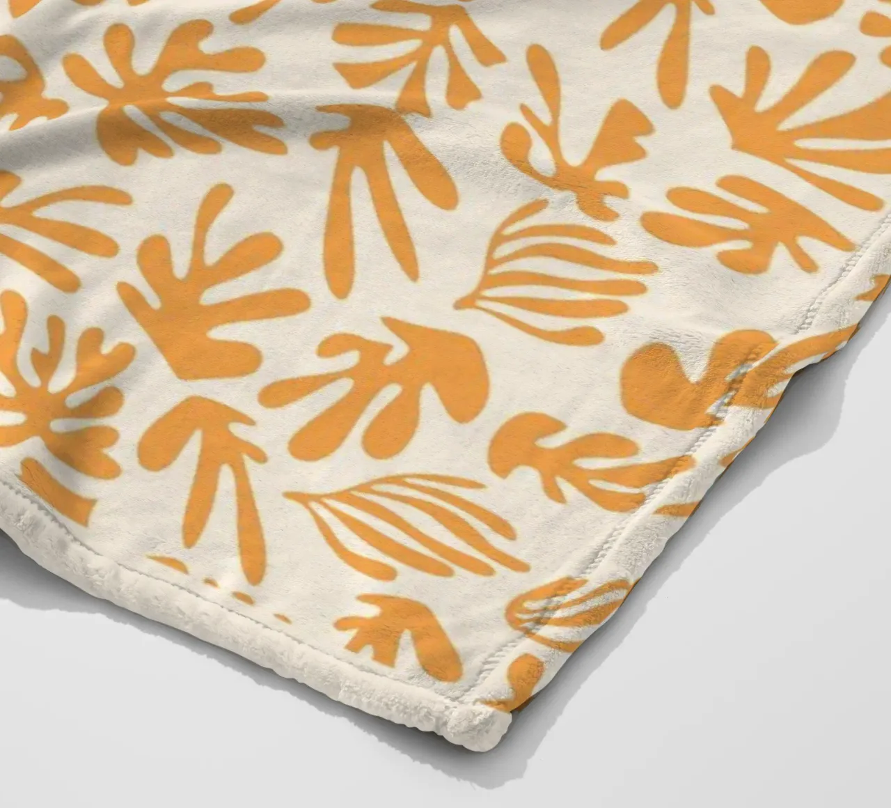 Forme botaniche - Taglio moderno coperta in pile da Whole©