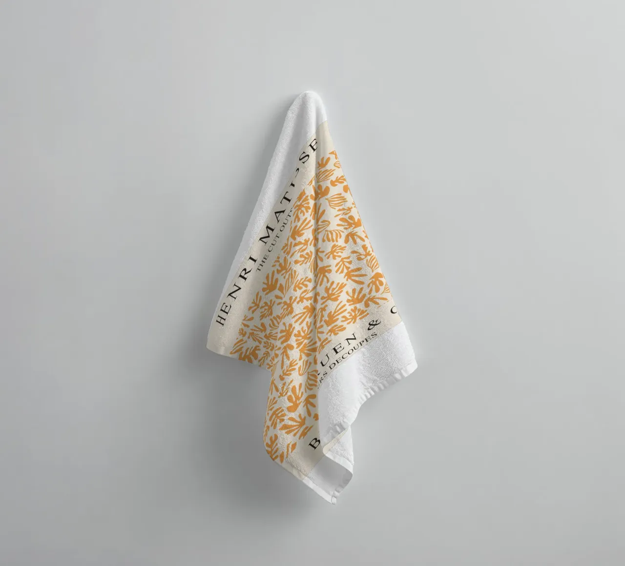 Forme botaniche - Taglio moderno asciugamano da bagno da Whole©