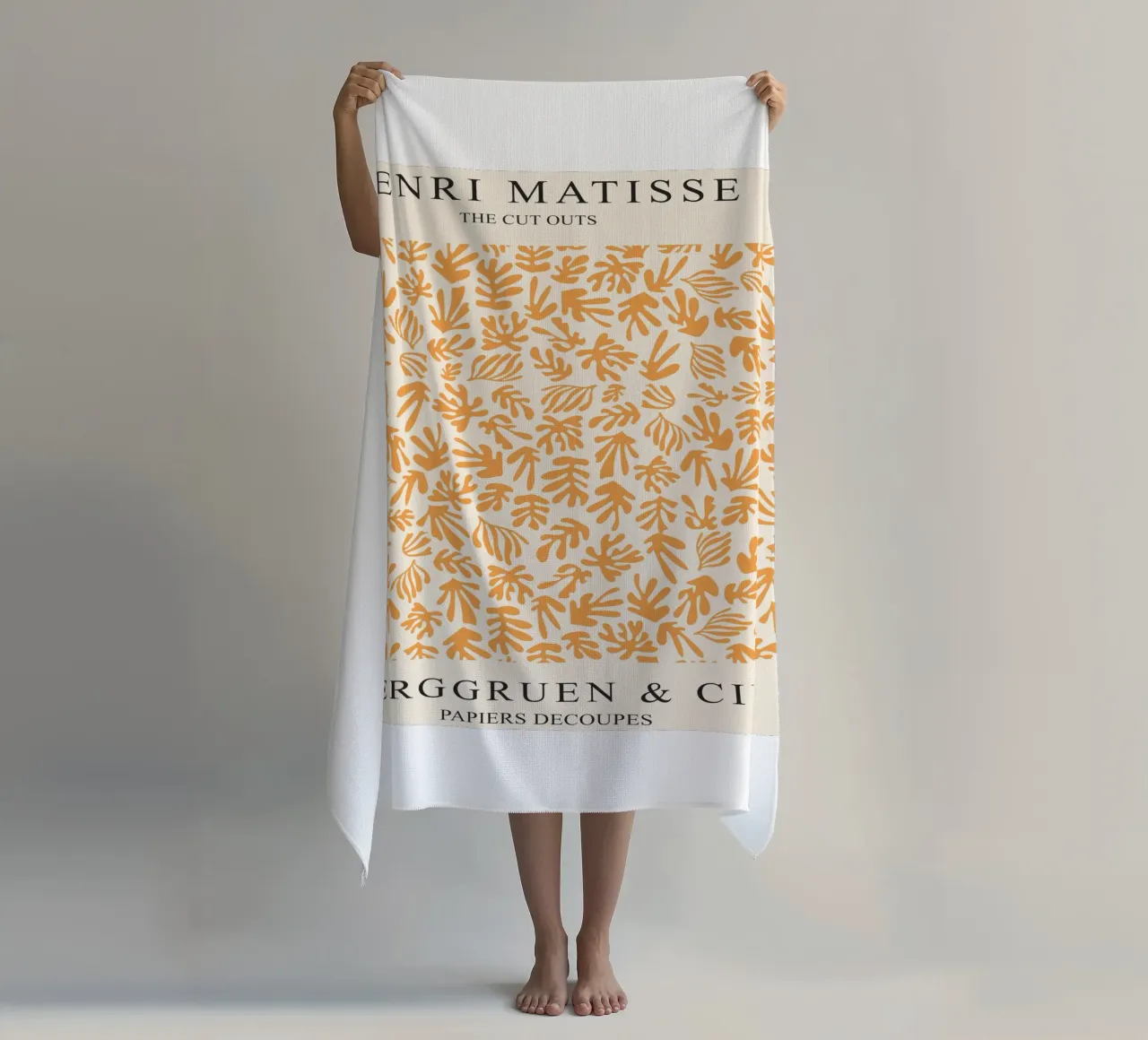 Forme botaniche - Taglio moderno telo mare da Whole©
