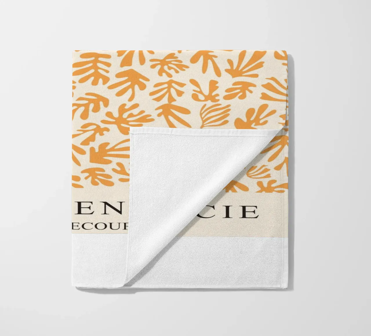 Forme botaniche - Taglio moderno telo mare da Whole©