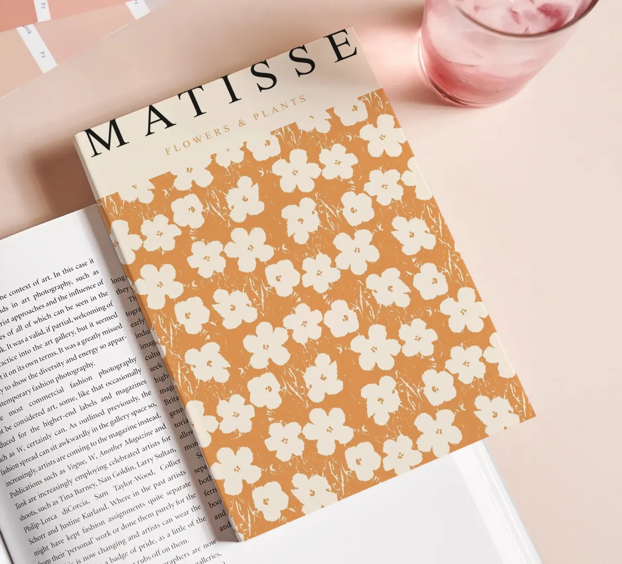 Retro floral pattern - timeless style notebook by Whole©