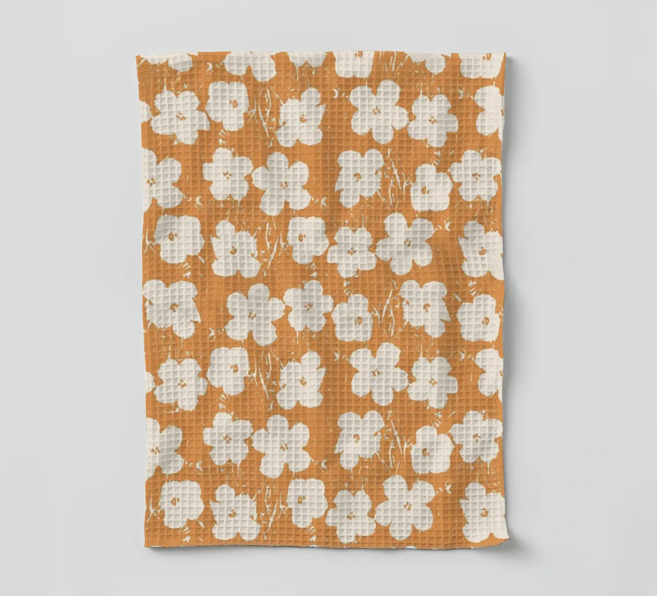 Motif floral rétro - style intemporel torchon de Whole©