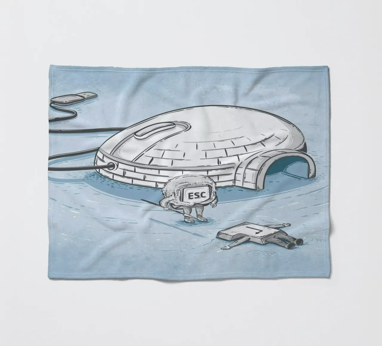 Real Escimo Life coperta in pile da Robert Richter