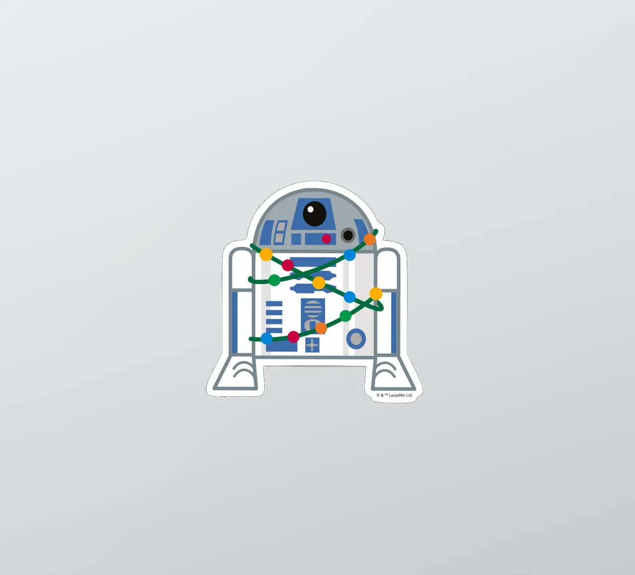 R2 D2 adesivo da Star Wars - Sticker Shop