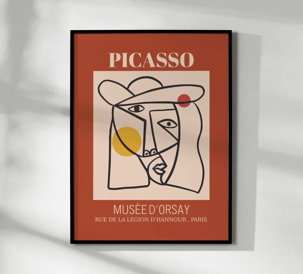 Abstract portrait - Cubist elegance hahnemühle by Whole©