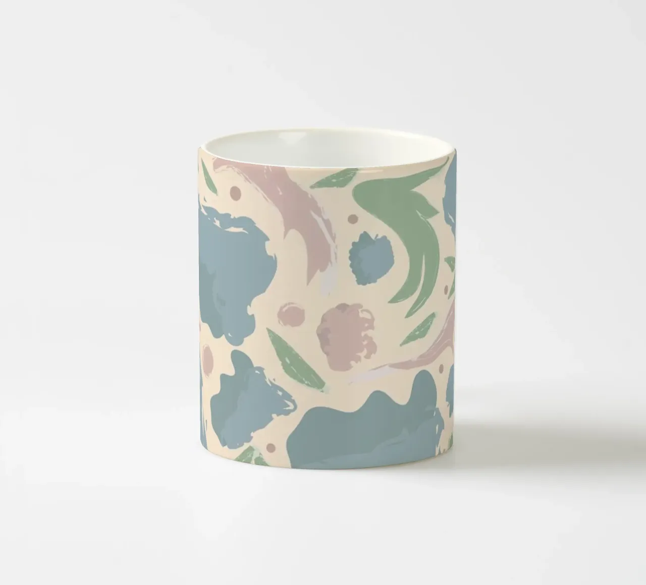 Fiori astratti - Colori tenui tazza in ceramica da Whole©