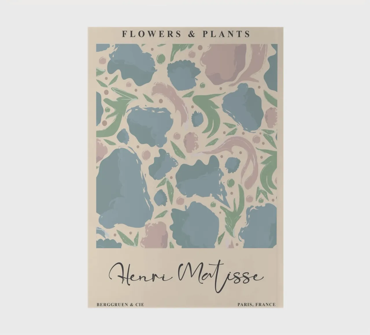 Abstrakte Blüten – Sanfte Farben Notizbuch von Whole©