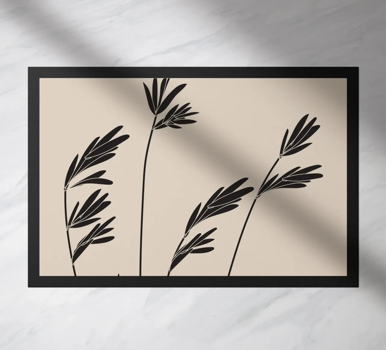 Steli di piante alte minimaliste zerbino da Melloi Art Print