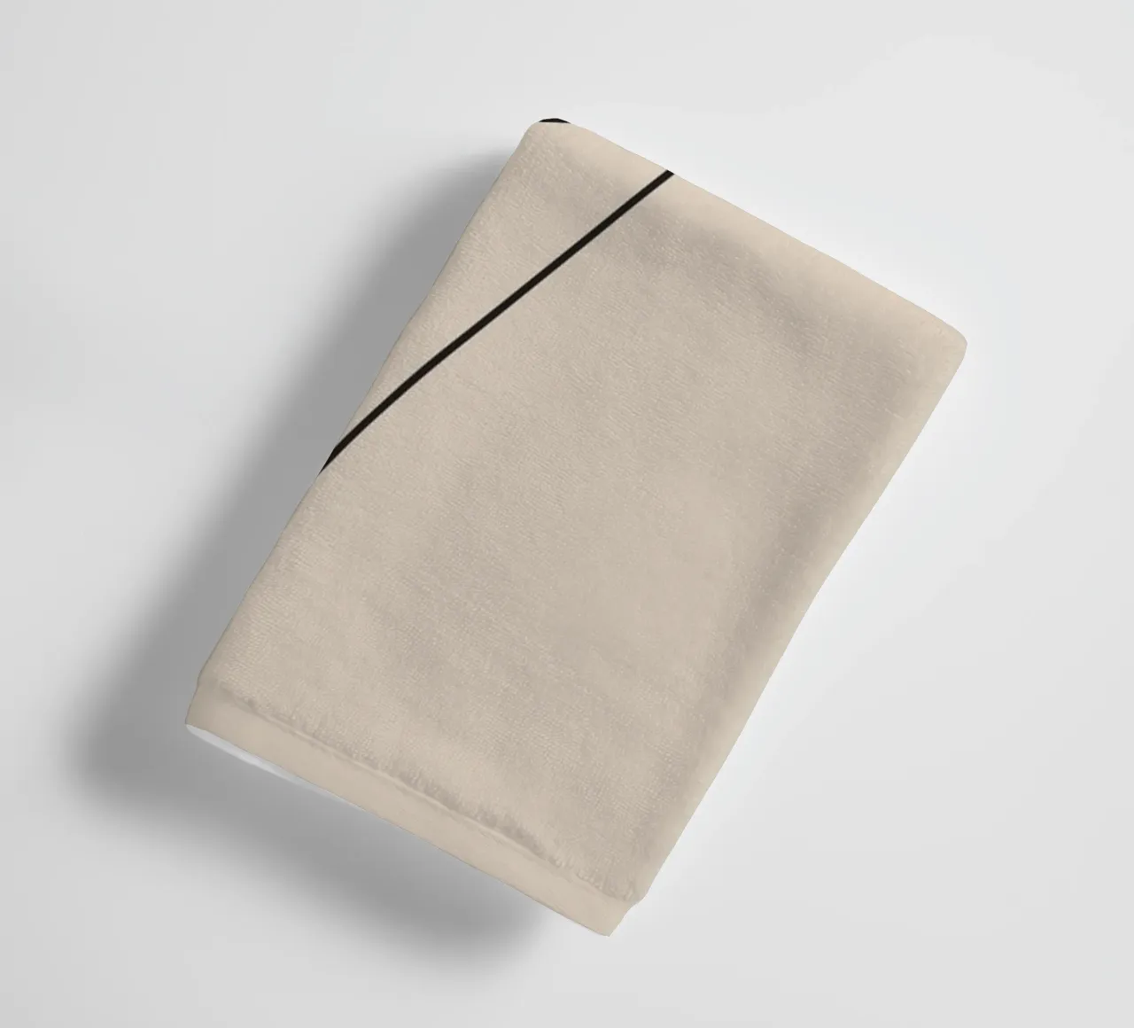Steli di piante alte minimaliste asciugamano da bagno da Melloi Art Print