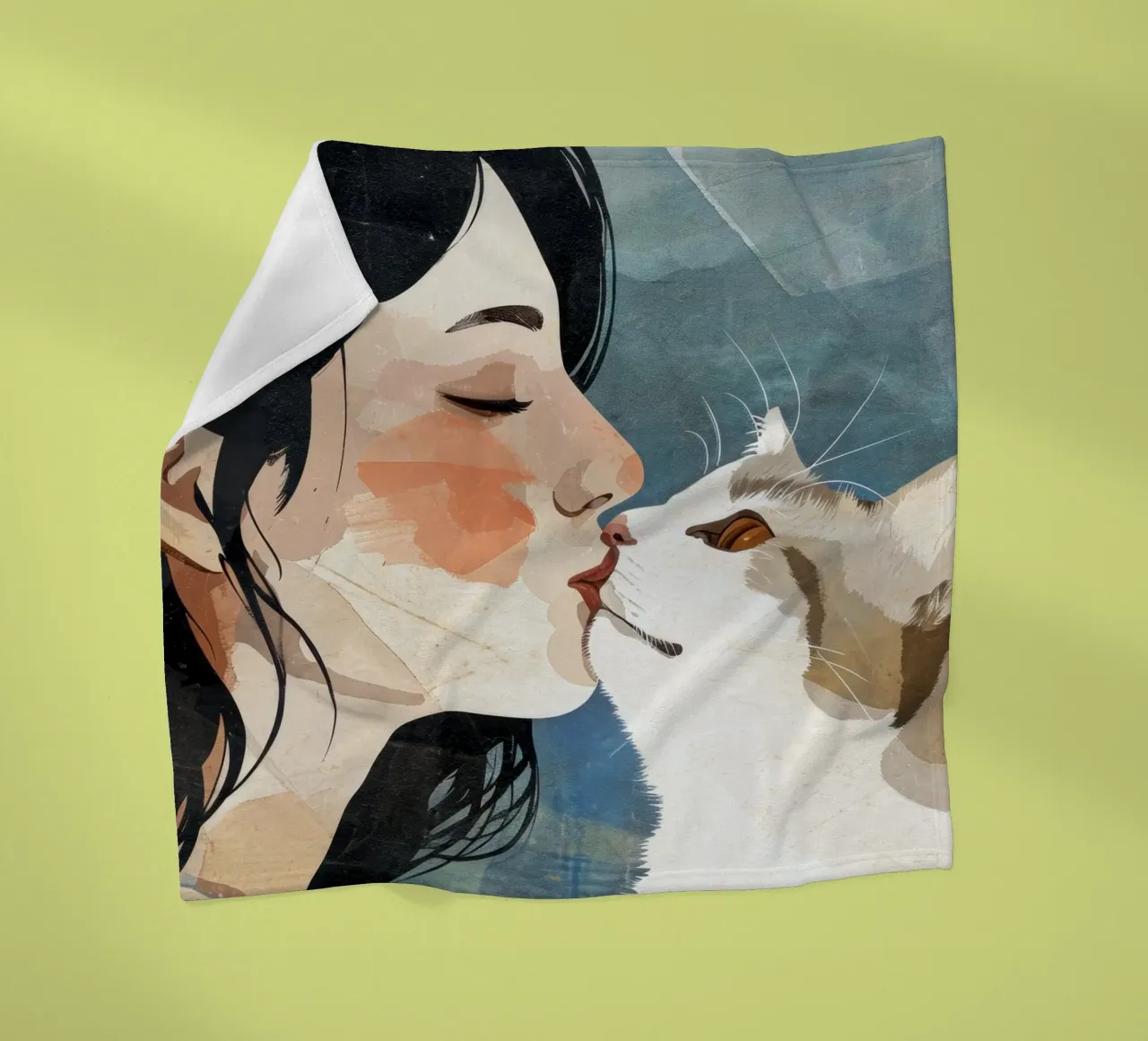 Mi piace l'arte dei gattini coperta in pile da Justyna Jaszke JBJart