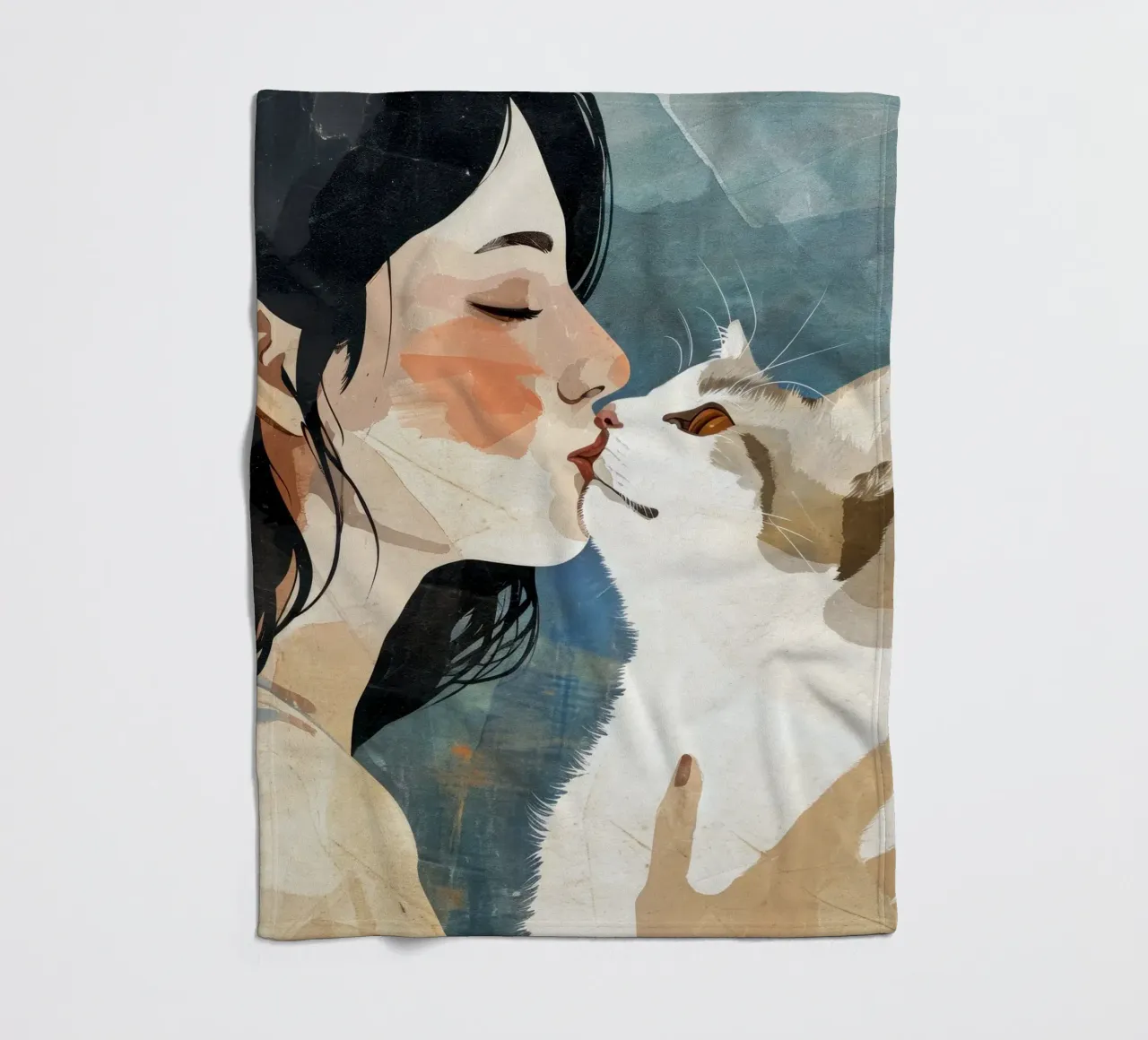 Mi piace l'arte dei gattini coperta in pile da Justyna Jaszke JBJart