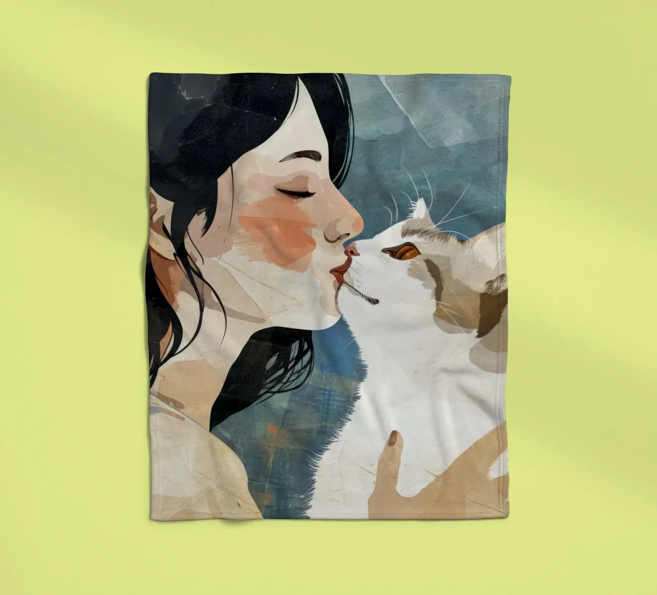 Mi piace l'arte dei gattini coperta in pile da Justyna Jaszke JBJart